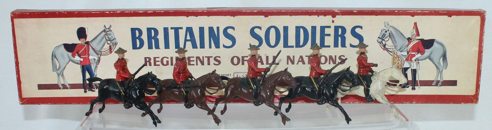 Britains Set 1349 Canadian Mounted Police (1 of 3)