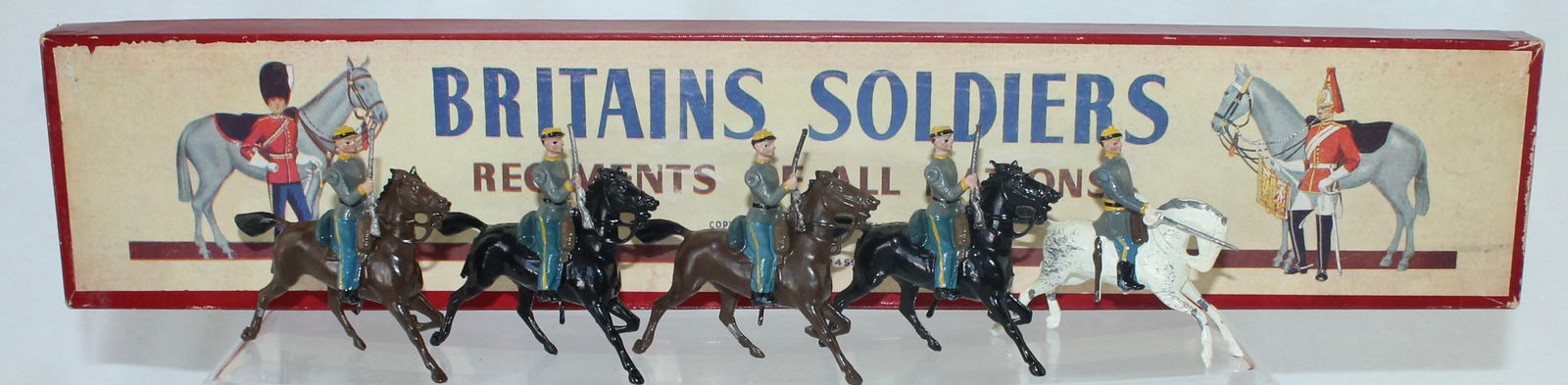 Britains Set 2055 ACW Confederate Cavalry (1 of 3)