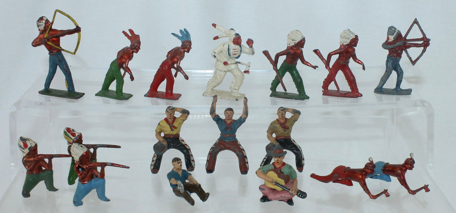 British Made Lot North American Indians Cowboys (1 of 3)