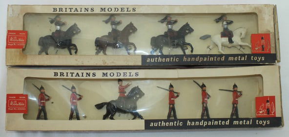Britains Lot French Cuirassiers Royal Sussex