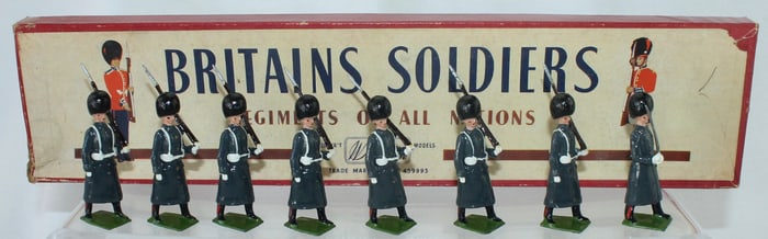 Britains Set 312 Grenadier Guards Great Coats