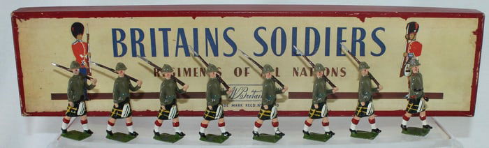 Britains Set 1901 Cape Town Highlanders