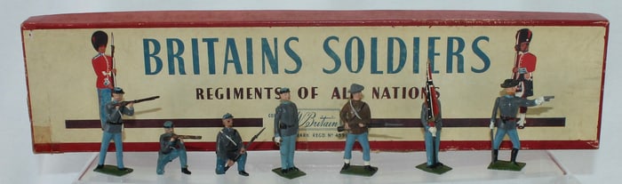 Britains From Set 2060 ACW Confederate Infantry