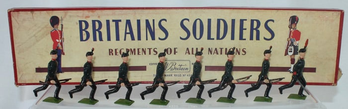 Britains Set 98 Kings Royal Rifle Corps