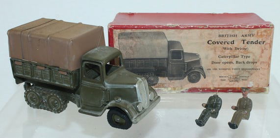 Britains Set 1433 Covered Army Tender and Driver