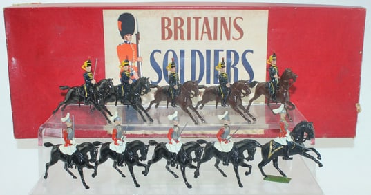 Britains Set 50 Life Guards 4th Hussars