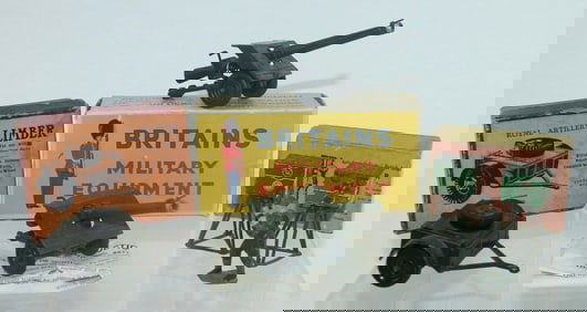 Britains Lot BAT Gun Limber Predictor