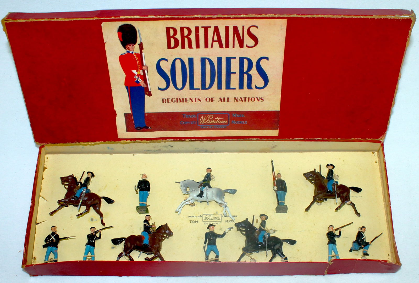 Britains Set 2069 ACW Union Cavalry and Infantry (1 of 3)