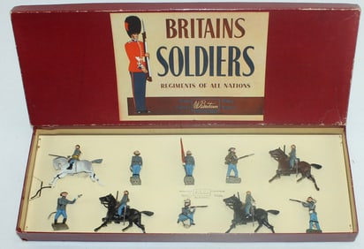 Britains Set 2068 Confederate Cavalry Infantry