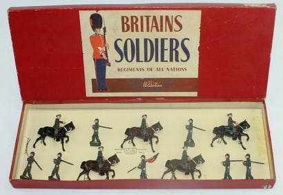 Britains Set 267 U.S. Army Cavalry Infantry
