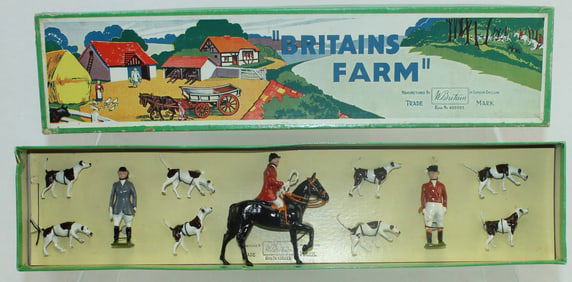 Britains Set 1446  "The Meet" Hunt Set