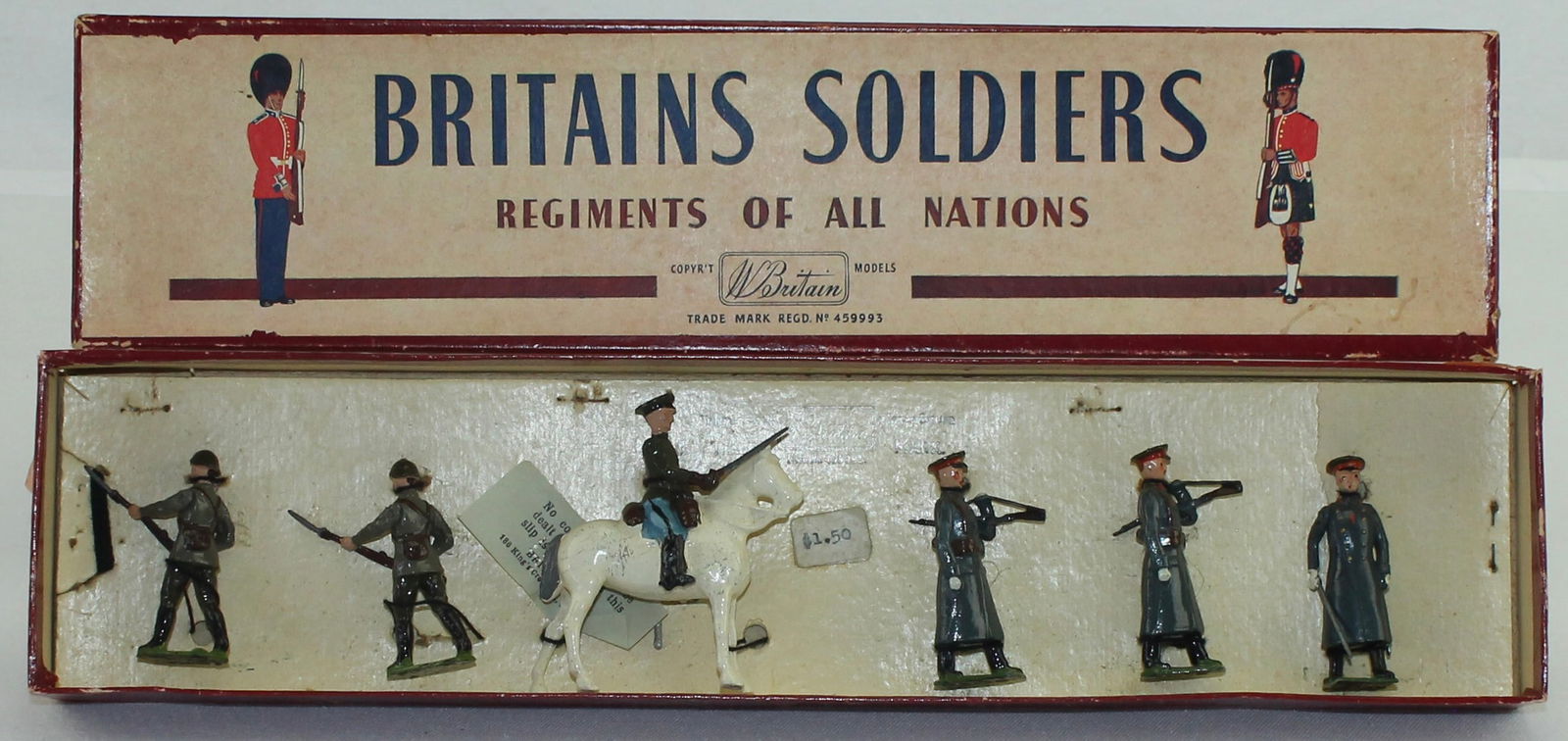 Britains Set 2187 Red Army Cavalry and Infantry (1 of 3)