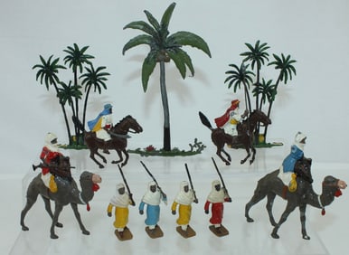 Britains From Set 224 Arabs Mounted and Foot