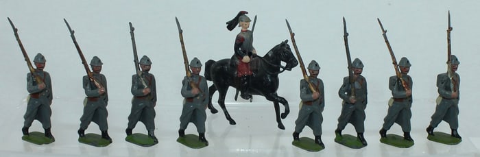 Britains Lot French Infantry Cuirassiers