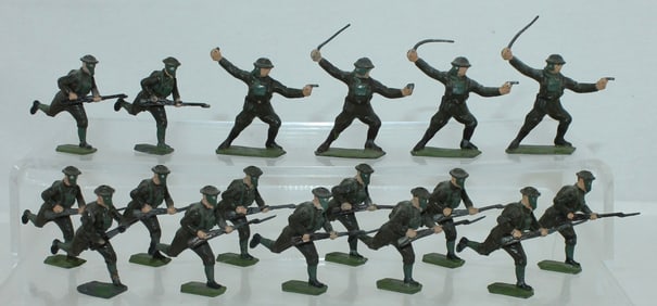 Britains From 1613 British Infantry in Gas masks