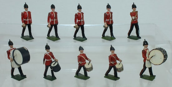 Britains From Set 30 Drums Bugles of the Line