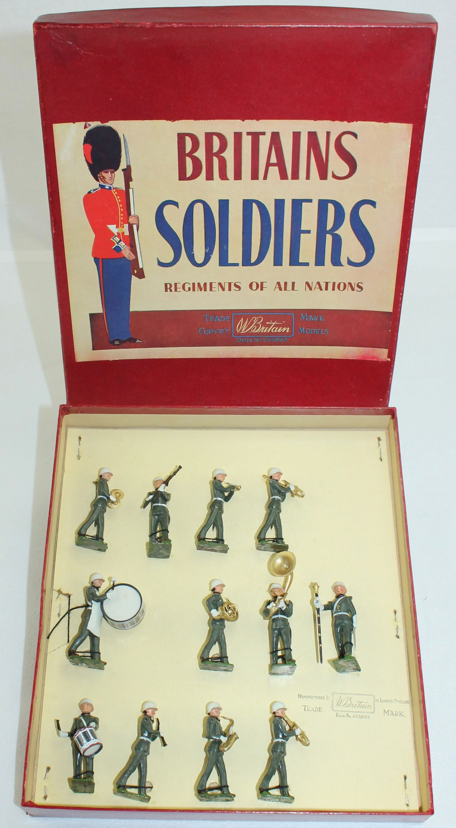Britains Set 2117 U.S. Army Band (1 of 3)