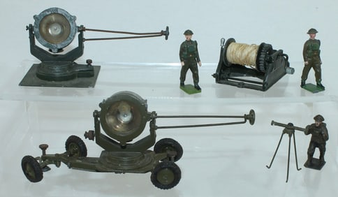 Britains Lot Range Finder Searchlight