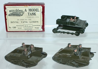 Britains Lot of Small Tanks