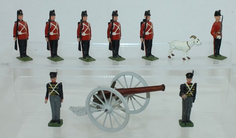 Britains Lot Fort Henry Guards Waterloo Gunners