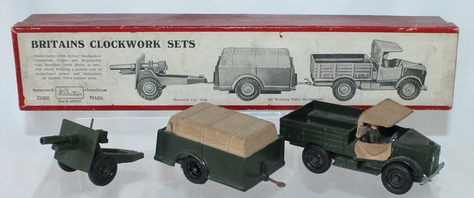 Britains Set 2048 Clockwork Beetle Lorry