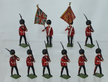 Britains From 2084 Scots Guards Color Party