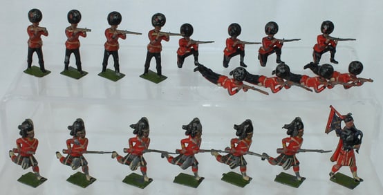 Britains Lot Guards and Highlanders
