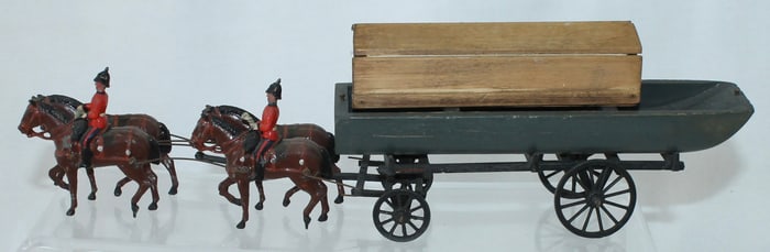 Britains Set 203 Royal Engineers Pontoon Wagon