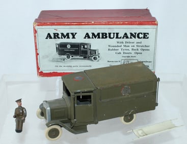 Britains Set 1512 Army Ambulance with Driver