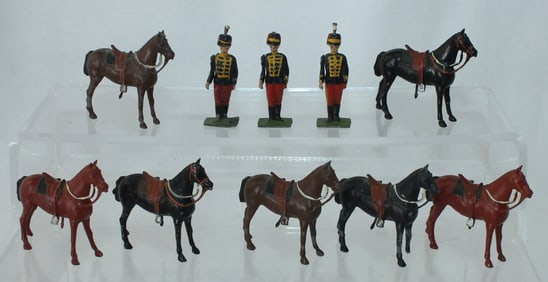 Britains From 182 11th Hussars Dismounted