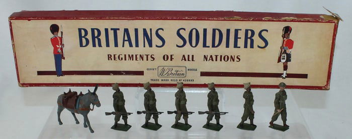 Britains Set 1893 Indian Army Service Corps