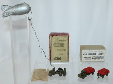 Britains Lot Balloon Barage Gas Cylinder Lorry