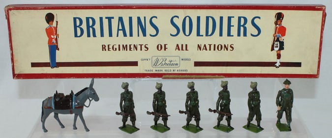 Britains Set 1893 Indian Army Service Corps