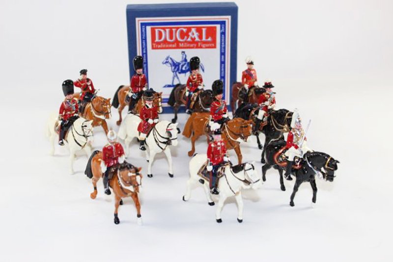 Ducal Household Guard Cavalry: Ducal Household Guard Cavalry Excellent condition with box. 11 pieces