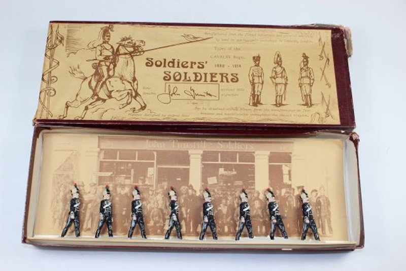 Soldiers’ Soldiers John Tunstill Types of the Cavalry: Soldiers’ Soldiers John Tunstill Types of the Cavalry Regts. 1880-1914 Parade order/marching/dismounted. Excellent condition in box. 8 pieces