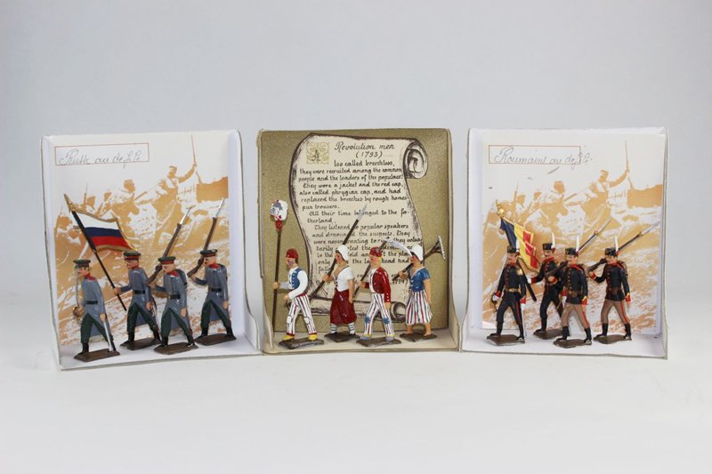 Mignot Window Box Assortment: Mignot Window Box Assortment German, French and French Revolution Very good to excellent condition. No outer box 12 pieces