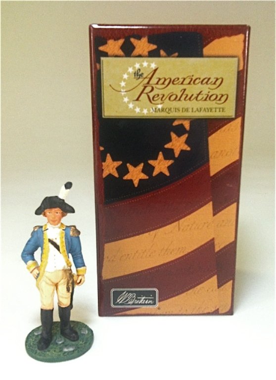Britains Set # 17443 Marquis De Lafayette: With original box. 1 Piece. Condition Excellent.