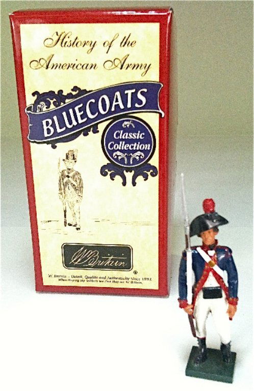 Britains Set # 43082 Cadet, Corps of Cadets West: Cadet, Corps of Cadets West Point, NY, 1802 with original box. 1 Piece. Condition Excellent.