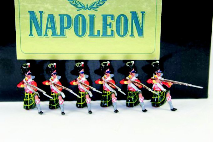 ANI Napoleonic Wars: Highlanders Kneeling Firing.