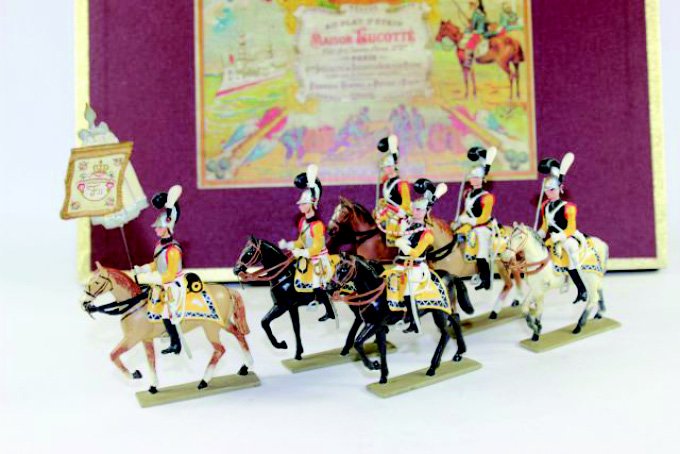 Lucotte Guard Corps of Wurtenberg: Limited Edition Excellent Condition with Box 6 pieces.