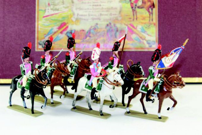 Lucotte 16th Dragoon Regiment: Limited Edition Excellent Condition with Box 6 pieces.