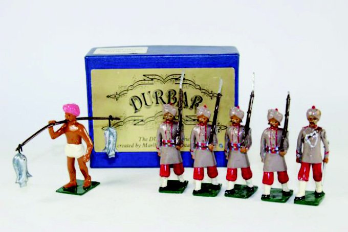 Marlborough Deli Durbar #D33 D83: Indian Bazzar The Fish Seller and Indian Cavalry Excellent with 1 box only 6 Pieces.