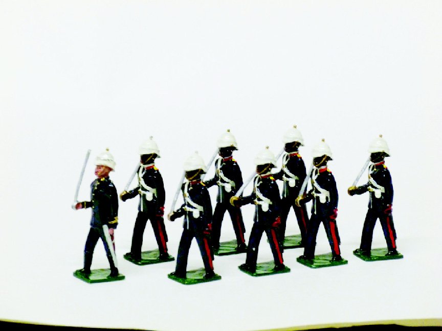 Nostalgia Set #N79 Ceylon Gun Lascar Corps: Unboxed. 8 Pieces. Condition Very Good.