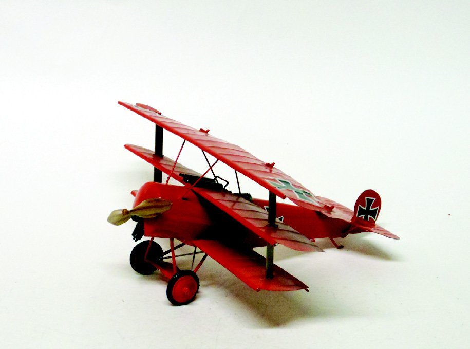 HECO Fokker Aircraft: Tinplate German Fokker Aircraft. One Piece. Unboxed. Condition Excellent.