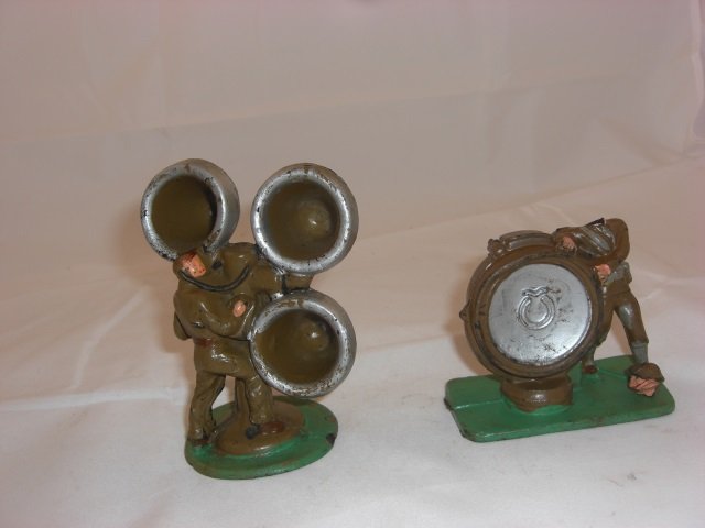 Auburn Rubber Military Equipment: Includes A30 Sound Detector and A31 Searchlight. 2 Pieces. Condition Excellent.