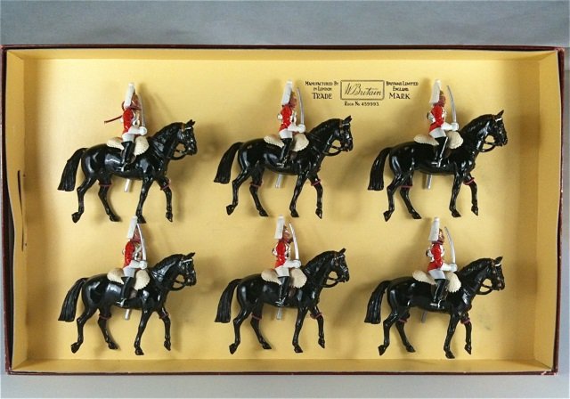Britains Set #5184: The Life Mounted, Limited Edition. With Original Box. 6 Pieces. Condition Excellent.