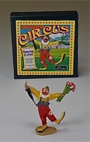 Britains Set #8667: Circus, Balancing Clown. With Original Box. 1 Piece. Condition Excellent.