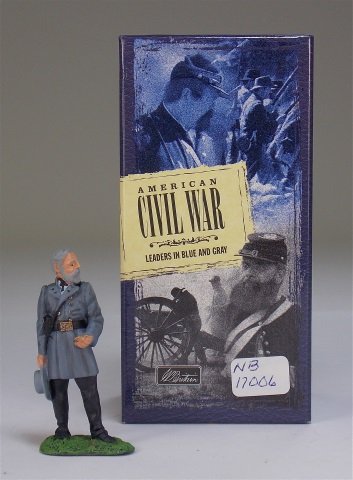 Britains Set #17006: American Civil War, General Robert E. Lee. With Original Box. 1 Piece. Condition Excellent.