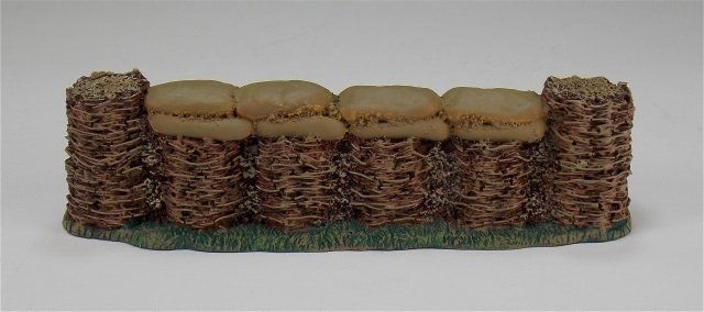 Britains Set #17226: Gabions Tactical Scene. With Original Box. 1 Piece. Condition Excellent.