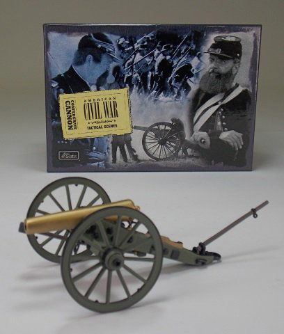 Britains Set #17228: American Civil War, Tactical Scene Field Gun. With Original Box. 1 Piece. Condition Excellent.